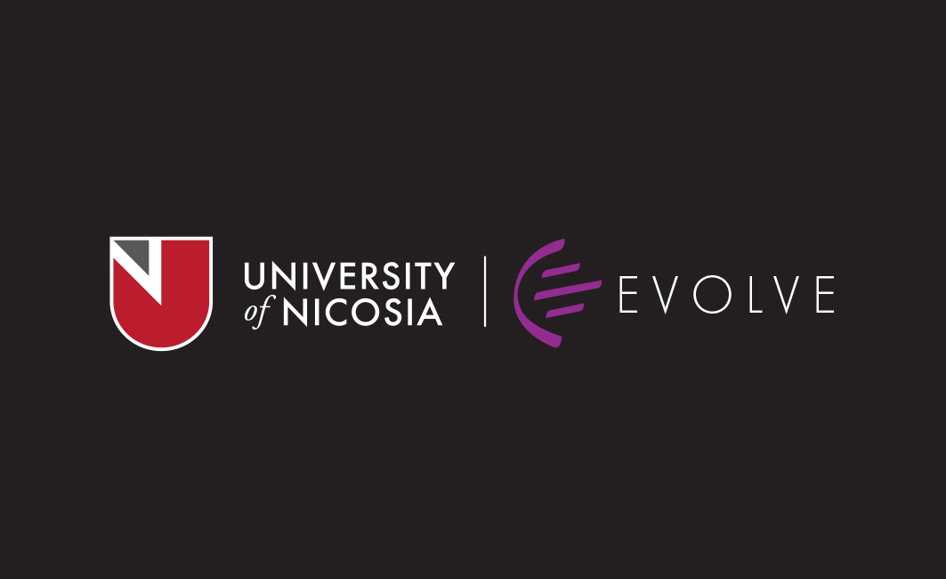 Evolve business card, black finish - reverse